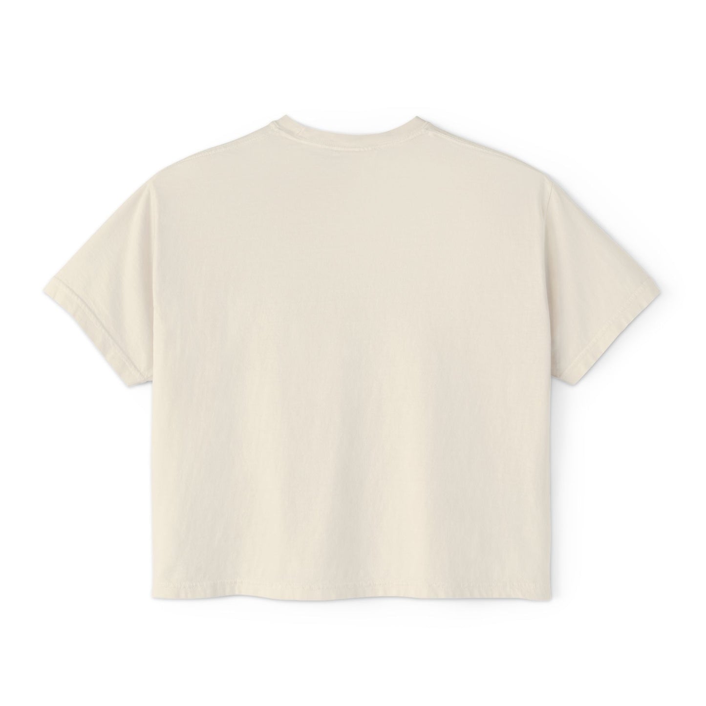 Baddie Boxy Tee — Women's Trendy Graphic Crop T-Shirt