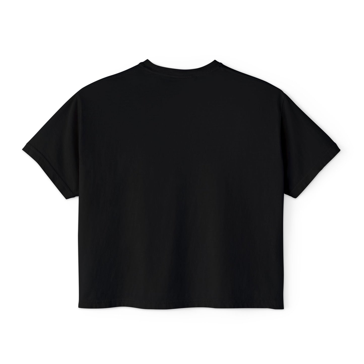 Baddie Boxy Tee — Women's Trendy Graphic Crop T-Shirt