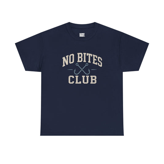 No Bites Club T-Shirt — Funny Fishing Tee