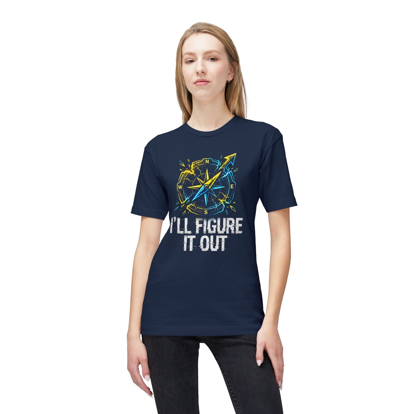 I'll Figure It Out Compass T-Shirt