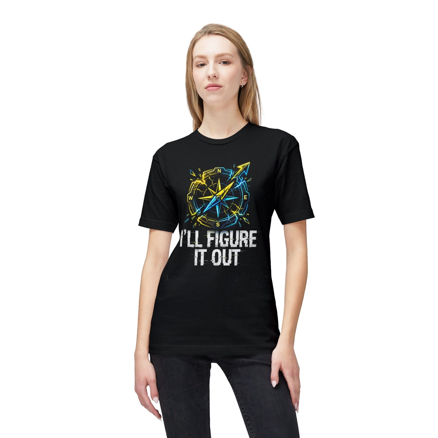 I'll Figure It Out Compass T-Shirt